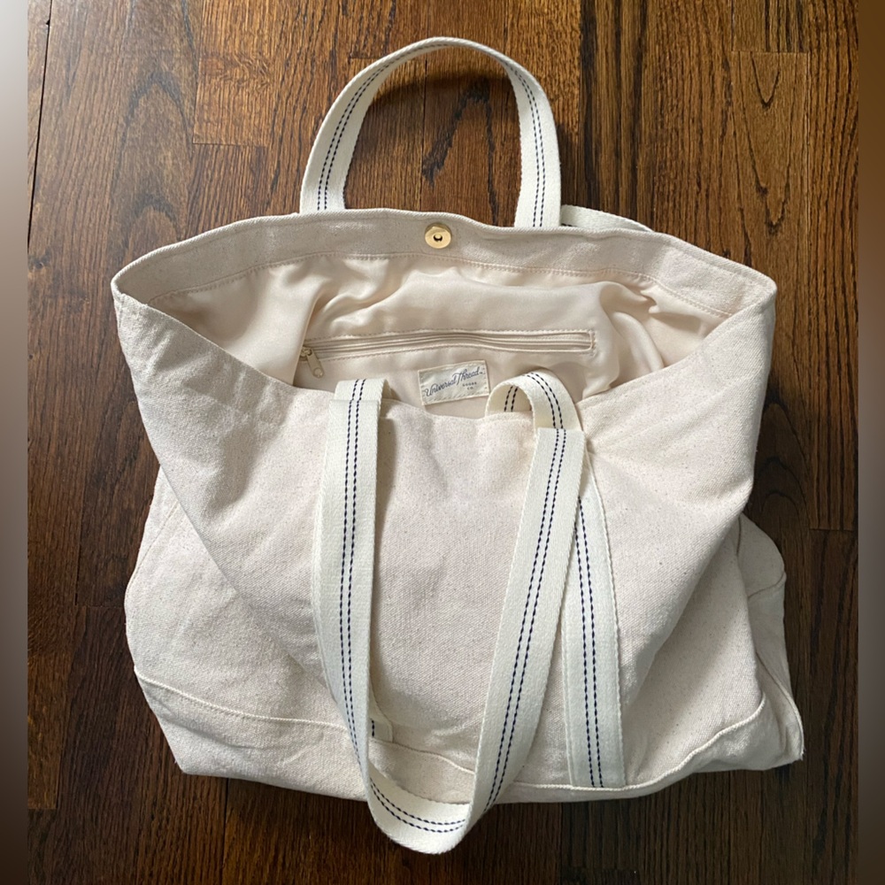 Universal Thread- Canvas Tote Handbag Double Stra… - image 2